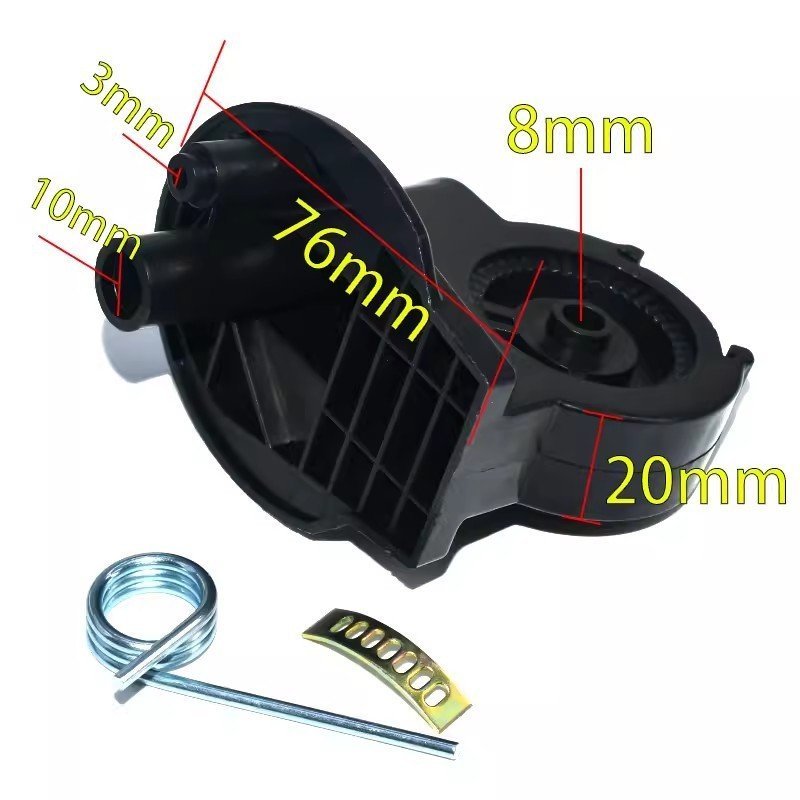 ขั้วต่อพัดลมไฟฟ้า Flyover Elbow อุปกรณ์เสริมพัดลมตั้งพื้นพัดลมตั้งโต๊ะหัวคอแขวนหัวเชื่อมต่อวงเล็บ Un