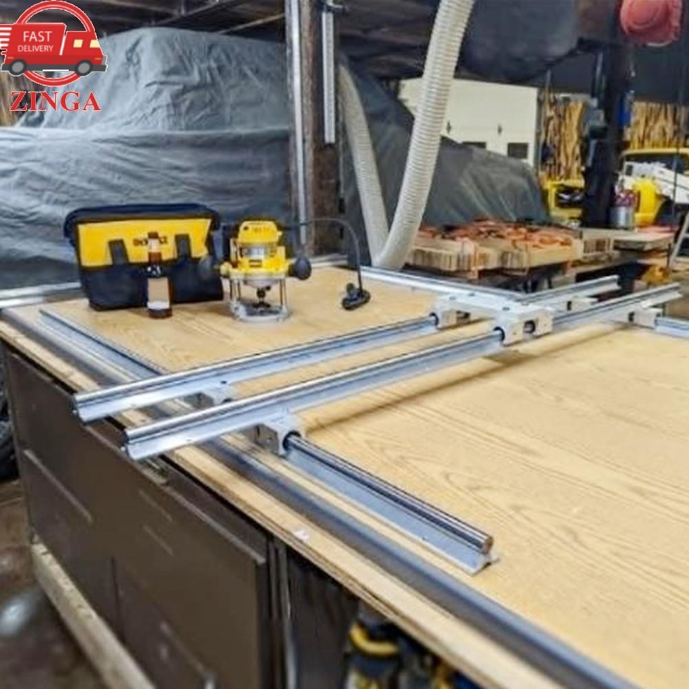 Zinga คู่มือเชิงเส้นราง GCr15 C45 เหล็กคาร์บอน Guideway ประยุกต์กว้างสำหรับเครื่องจักร (10?450)