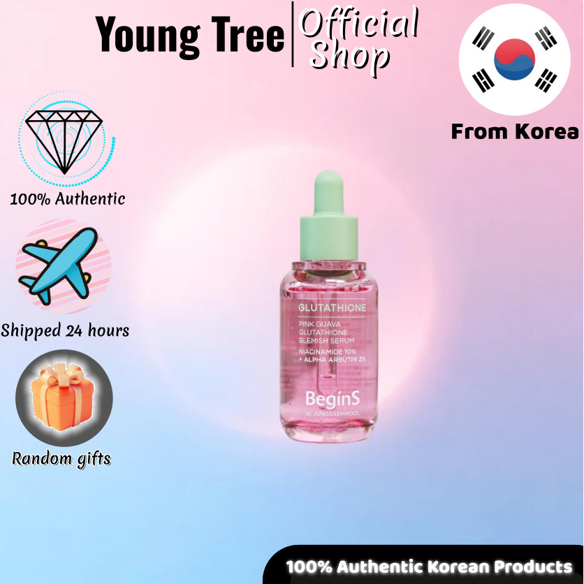 [JUNGSAEMMOOL] Pink Guava Glutathione Blemish Serum 30ml