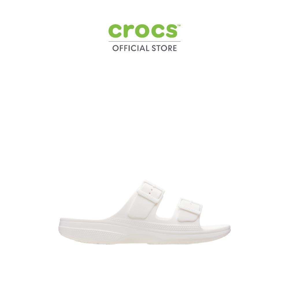 CROCS รองเท้าแตะผู้หญิง SATURDAY SANDAL  รุ่น 213586-100 - WHITE