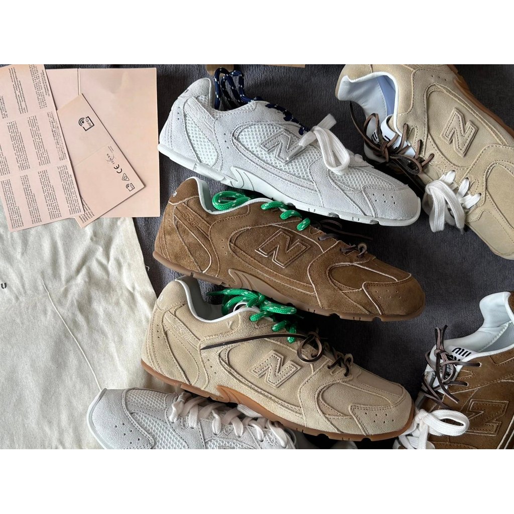 Miumiu German Retro Missed Training nb Joint Shoes Never Good Shoes