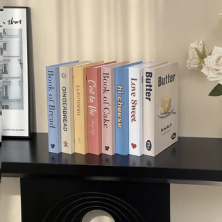 หนังสือปลอม ชุด 5 ชิ้น🔥 ตู้โชว์หนังสือปลอม อุปกรณ์ประกอบฉากถ่ายรูป พับได้ เหมาะสำหรับตกแต่งบ้านและตกแต่งร้านกาแฟ