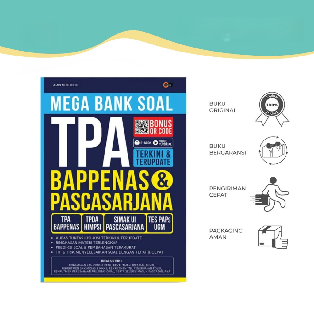 หนังสือ Mega Bank ของ Tpa Bappenas & คําถามระดับสูงกว่าปริญญาตรี - Bmedia