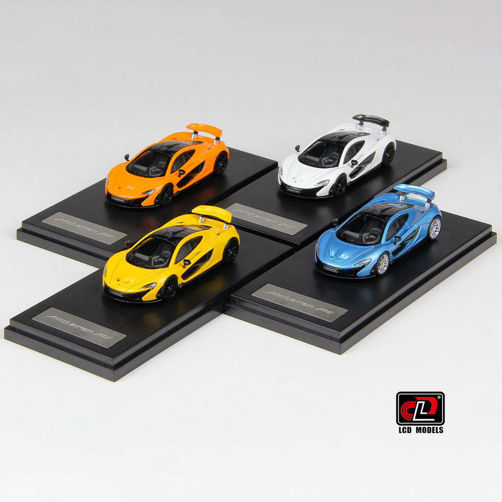 [โมเดลรถ] [คลังสินค้าพร้อมอย่างชาญฉลาด] LCD 1: 64 McLaren McLaren P1 โมเดลรถอัลลอย