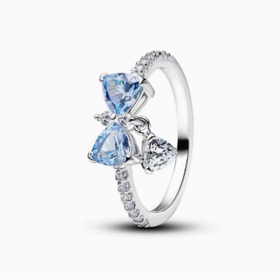 แหวนหินจม Bridgerton Blue Bow