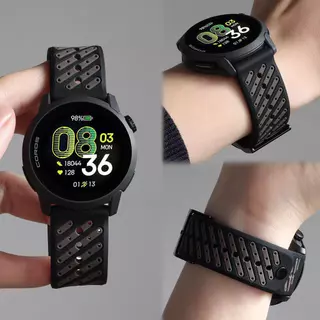 สายนาฬิกาซิลิโคนสําหรับ Suunto แนวตั้ง 2 22 มม.สายคล้องคอกีฬาสําหรับ Suunto Race 2 S Run Ocean 9 Peak Pro สายรัดข้อมือ Correa