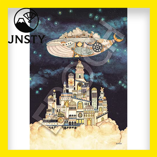 【Direct From Japan】 EPOCH 300 pieces Jigsaw Puzzle Illustration/Art Noriko Nishimura Ancient Whales 