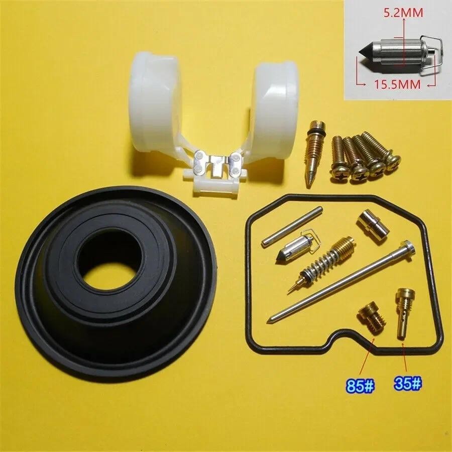 ชุดซ่อมคาร์บูเรเตอร์ไดอะแฟรม Jets สําหรับ Kawasaki ZL400 Eliminator 1986-1994 ZL คาร์บูเรเตอร์ซ่อม R