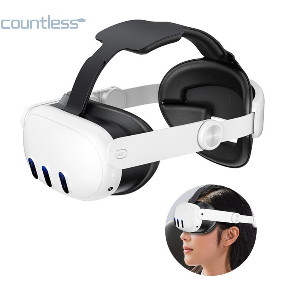 VR ปรับสายคล้องคอสบาย VR แถบคาดศีรษะ VR อุปกรณ์เสริมเปลี่ยนหัว Ergonomic สําหรับ Meta Quest 3