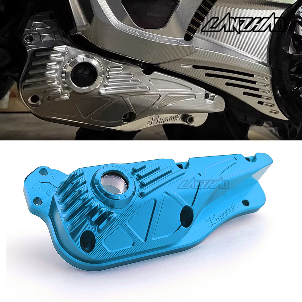 อ่างน้ำมันเครื่อง Vespa Sprint Primavera LX125 s125 i-get อลูมิเนียม CNC เวสป้า JS manuf