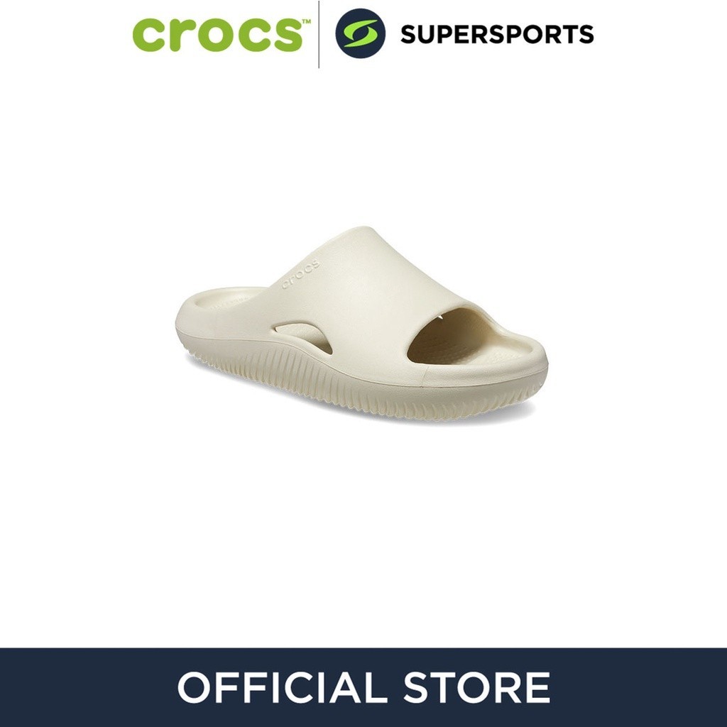 CROCS Mellow Slide รองเท้าแตะแบบสวมผู้ใหญ่จัดส่งในวันเดียวกัน
