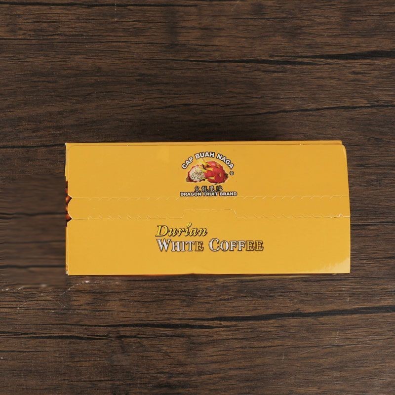 Malaysia Original Dragon Fruit Brand Nanyang Durian White Coffee Durian WhiteCoffee 400g#马来西亚原装火龙果牌南