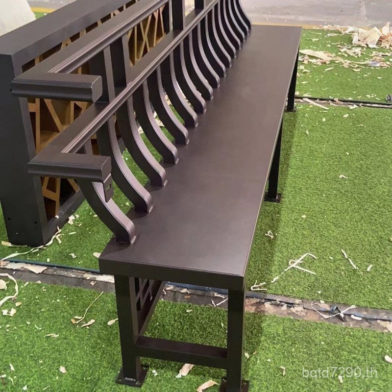 คอความงามที่นั่งโบราณสตูล Pavilion Goose อลูมิเนียม Simple Flying ไม้ Grain เก้าอี้ Park สไตล์เลียนแ