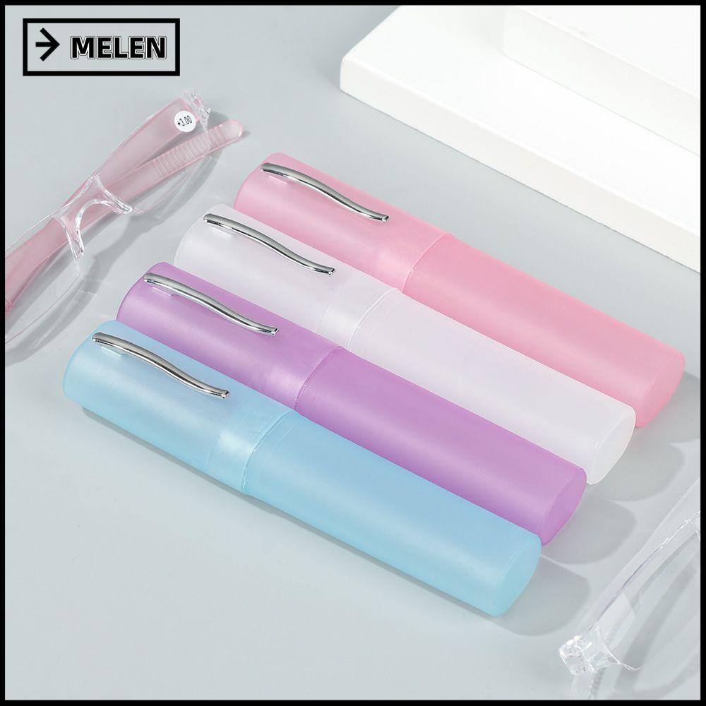 MELEN แว่นตาแสงอัลตร้า Vision Care สีเยลลี่พร้อมแว่นสายตายาว