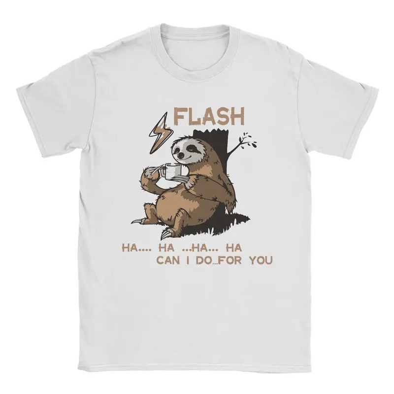(เสื้อ zoo) เสื้อยืดพิมพ์ลาย Zootopia Flash Sloth