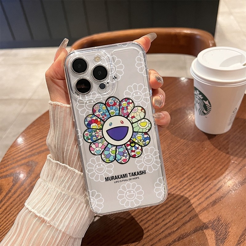 🔥สินค้าพร้อมส่ง!🌸เคสโทรศัพท์ลายดอกไม้สไตล์มินิมอล เคส iPhone17/16/15 Pro Max/14/13/12/11  เคสป้องกันรอยขีดข่วน