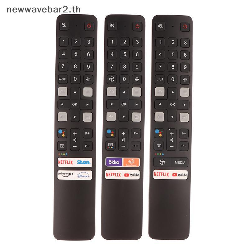 # waveba # 1 ชิ้นอุปกรณ์เสริม DIY สําหรับ TCL Android 4K LED สมาร์ททีวีรีโมทคอนโทรล RC901V FAR1 FMR1