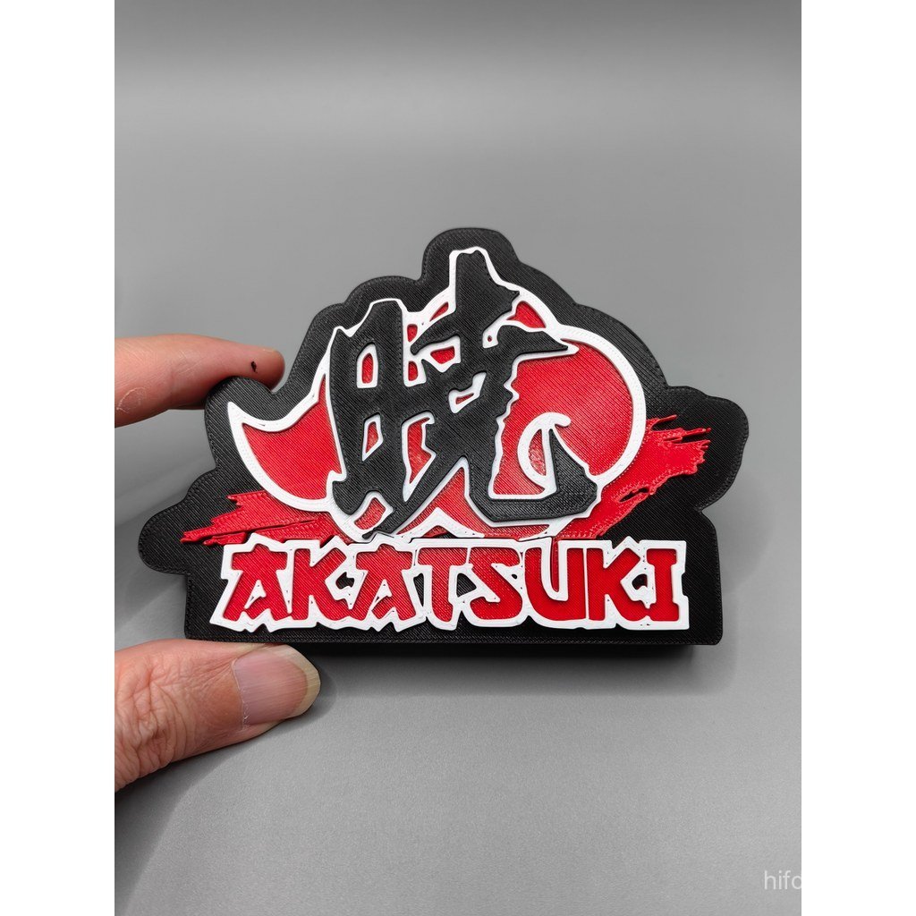 สินค้าใหม่ Akatsuki Akatsuki Naruto โลโก้สามมิติ Fon Stand โลโก้ High-Appearance เครื่องประดับ