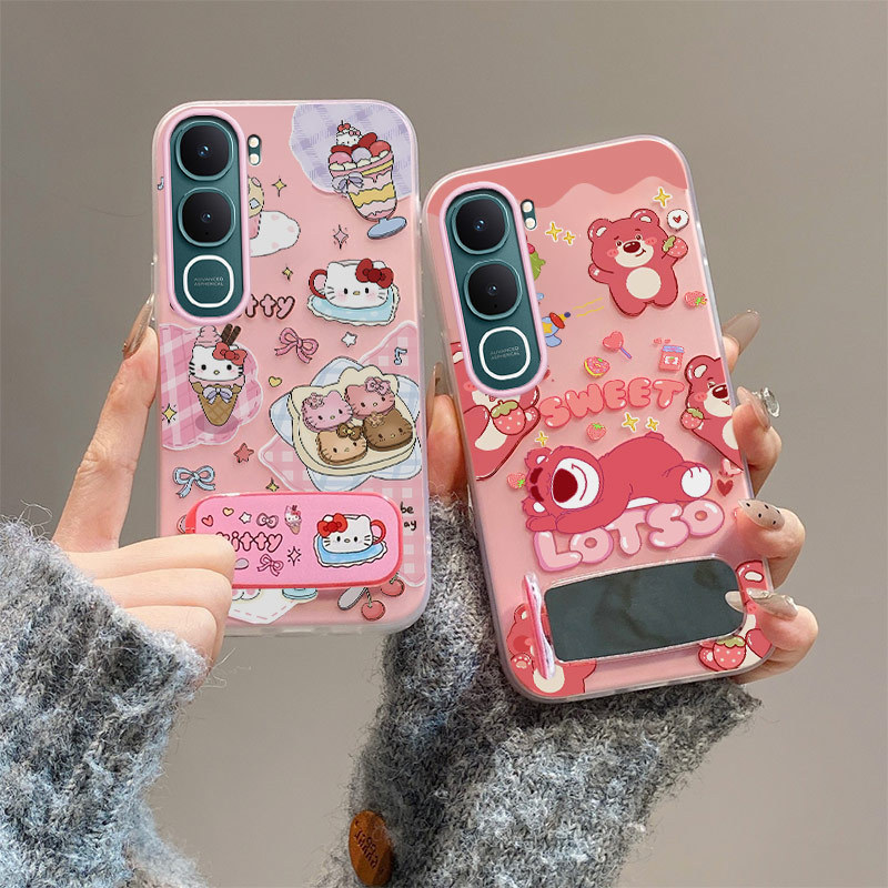 เคส vivo y21d y05 y11d เคส ขายึดกระจก เคสโทรศัพท์เยลลี่