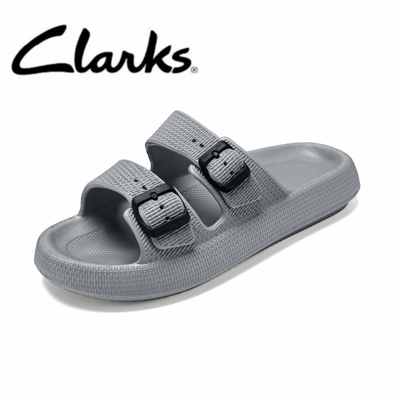Clarks รองเท้าผู้ชาย Clarks รองเท้าผู้ชาย Clarks รองเท้าแตะบุรุษสุภาพสตรีรองเท้ารองเท้าแบน Clarks รอ