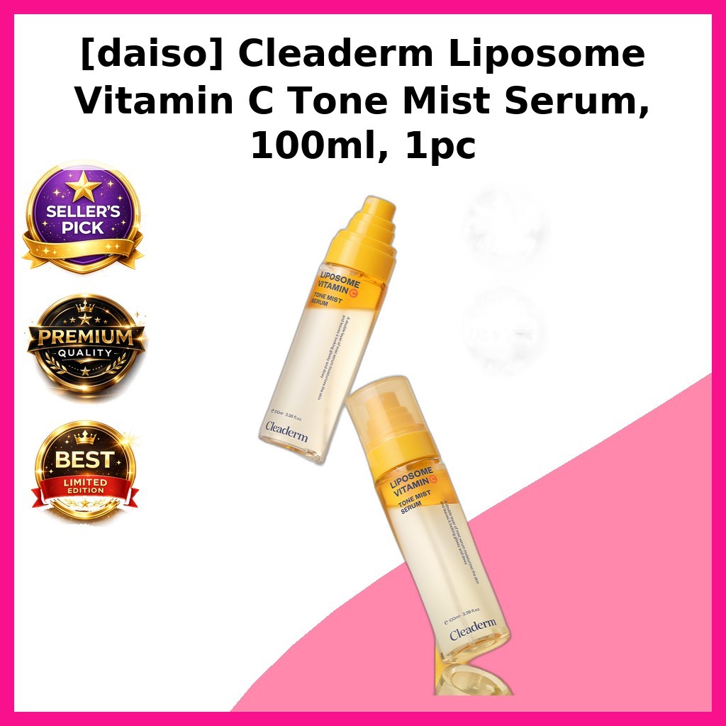 [daiso] Cleaderm Liposome Vitamin C Tone Mist Serum, 100ml, 1 ชิ้น / Korean Tone Mist / Brightening 