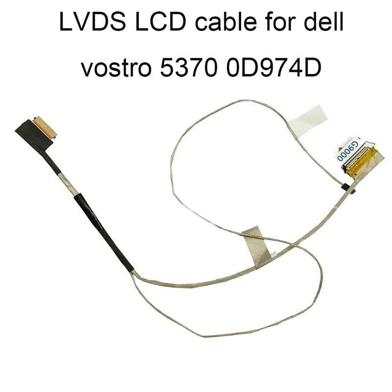 Orig สายคอมพิวเตอร์สําหรับ Dell Vostro 5370 13-5370 5000 V5370 P/N CN 0D974D D974D Led Lcd วิดีโอ LV