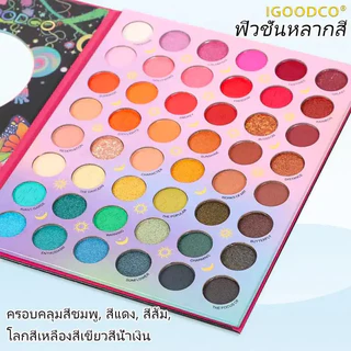 IGOODCO (IG3562) การ์ตูน Dancing Elf Eyeshadow Palette แต่งหน้า Palette เครื่องสําอาง