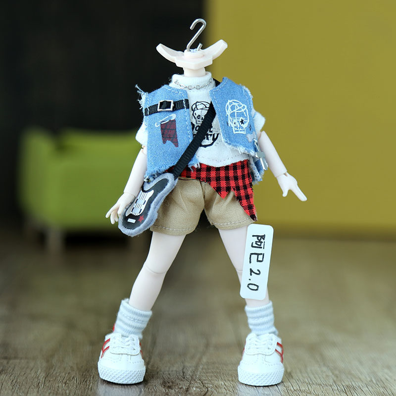 OB11 เสื้อผ้าตุ๊กตาเหมาะสําหรับ Molly Nendoroid GSC YMY obitsu11 1/12 BJD BODY9 DDF ufdoll