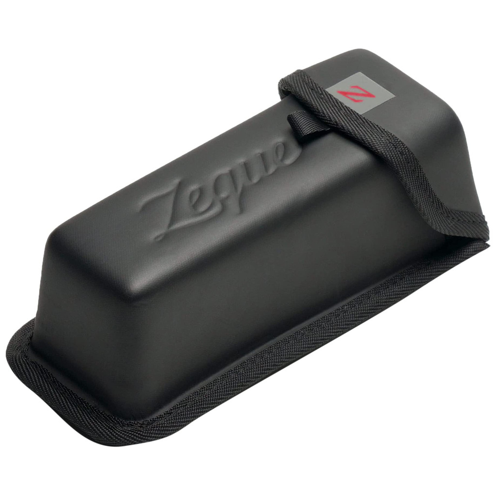 【From Japan by Pogi】Zeque(เซคู) เคสแว่นกันแดด แนวตั้ง คลิปเกาะกลางแจ้ง HARD SHELL CASE AS-038 สีดำ