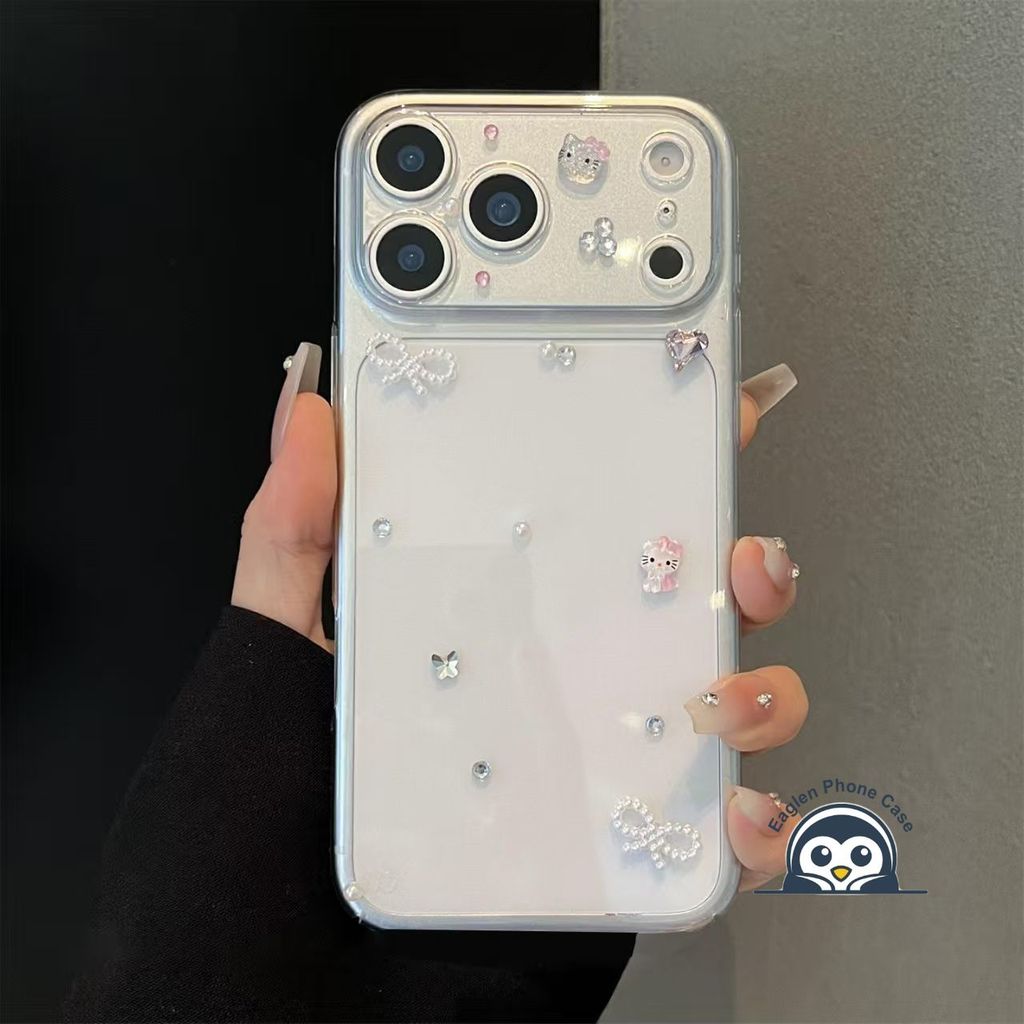 หรูหรา 3D Bow Kitty เคสโทรศัพท์สําหรับ iQOO S30 Pro Mini Z9S Z10 Z9 Turbo Plus Z9X Z8 Z8X Z7X Z7i Z6