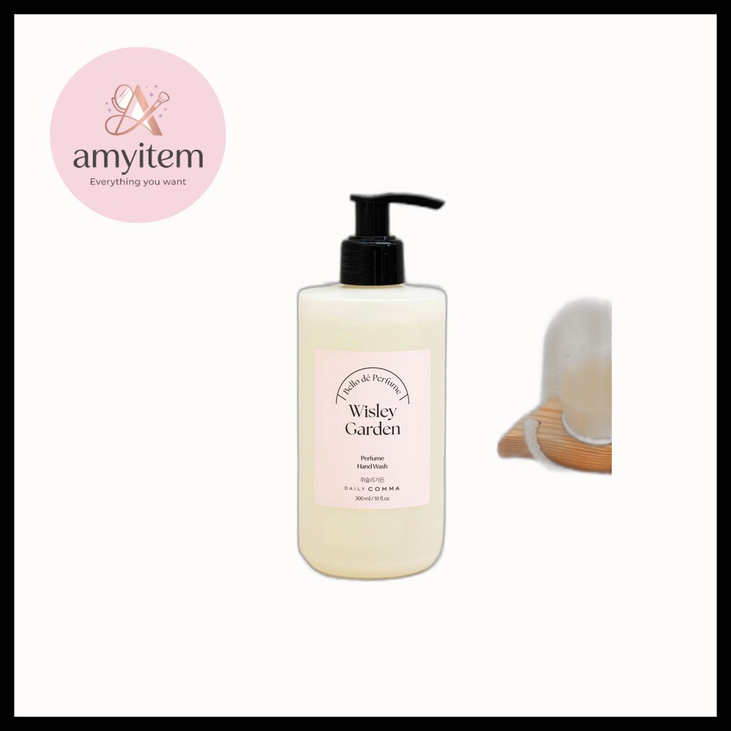 [daiso] Daily Comma Bello de Perfume Hand Wash Wisley Garden, 300ml, 1 ชิ้น / เกาหลี Hand Wash by am