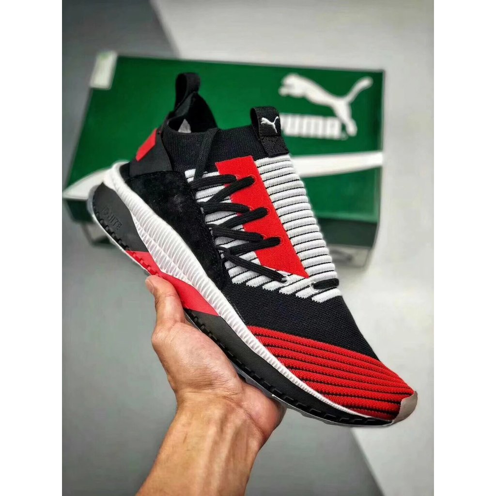 Puma Tsugi Jun Cubism รองเท้าเชือกรองเท้าวิ่งสไตล์ใหม่สำหรับใส่ลำลอง