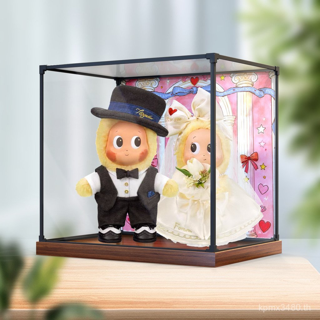 Star Storage Star กล่องเก็บป้องกันฝุ่น Plush กาว Star Moving Pounding Man Bubble Boy Ma เคลือบอะคริล