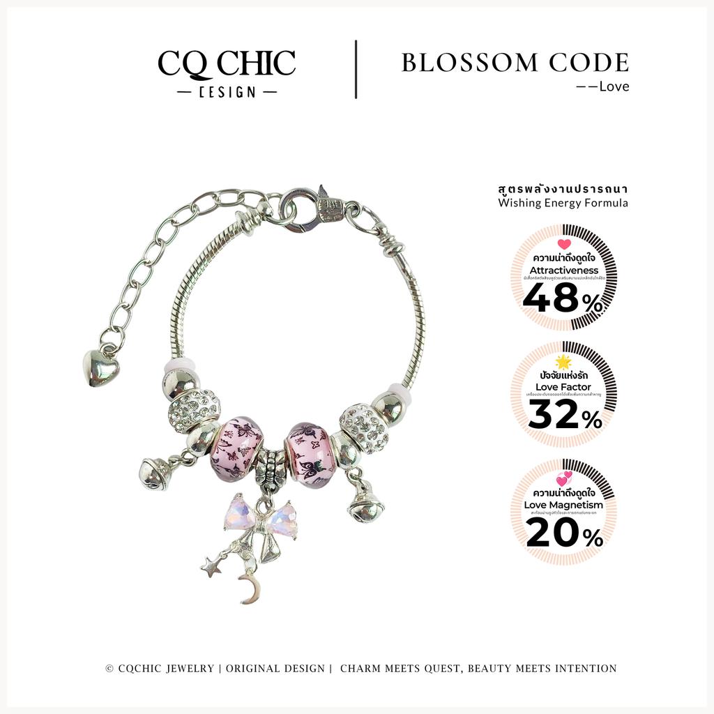 CQ CHIC [5092] Love Energyสร้อยข้อมือหูกระต่าย สร้อยข้อมือแบบปรับได้ของผู้หญิง, ของขวัญวันเกิด, ของข