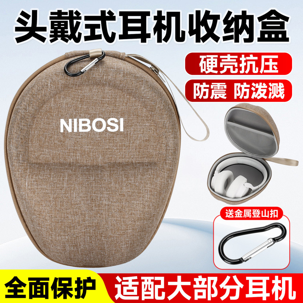 เหมาะสําหรับ Edifier MT6PRO กระเป๋าเก็บหูฟัง G2PRO/W830NB Dual Gold Label กระเป๋าหูฟัง Sony WH-1000X