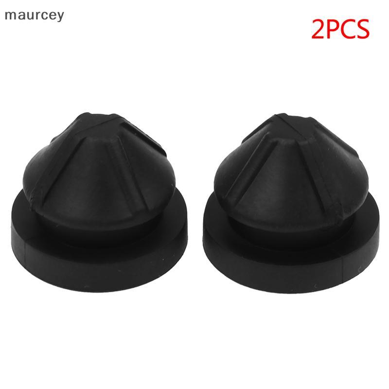 MAU 2PCS กรองอากาศบัฟเฟอร์ยางเครื่องยนต์แผ่นป้องกันยางสําหรับกอล์ฟ MK6 MK7 CC Jette EA111 1.6V EA211