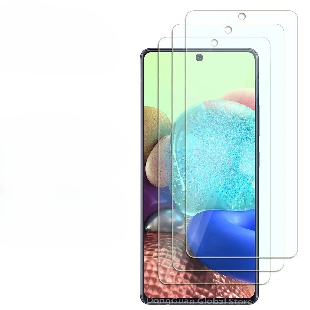 1-3 ชิ้นกระจกนิรภัยป้องกันหน้าจอฟิล์มแก้วสําหรับ Samsung Galaxy F17 F16 F15 F14 F12 F07 F06 F05 F04 