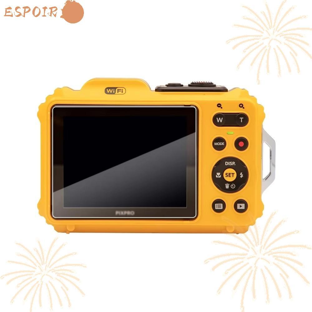ESPOIR1 ฟิล์มกระจกกล้อง, อุปกรณ์เสริมกล้องโปร่งใสสําหรับ Kodak WPZ2 กล้องกระจกนิรภัยหน้าจอ, แบบพกพา 