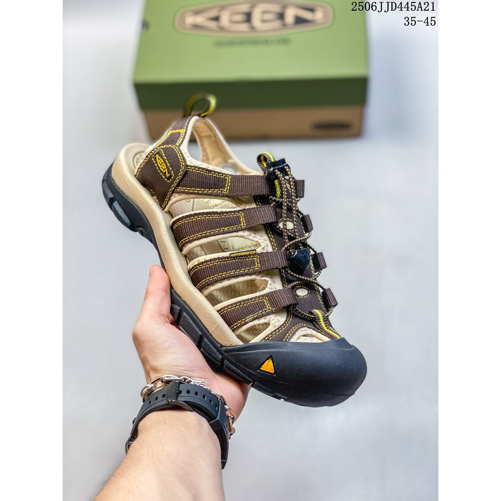 KEEN Koen Newport H2 Outdoor Leisure Low-Top Sports Sandals Anti-Slip Breathable Wear-Resistant Rive