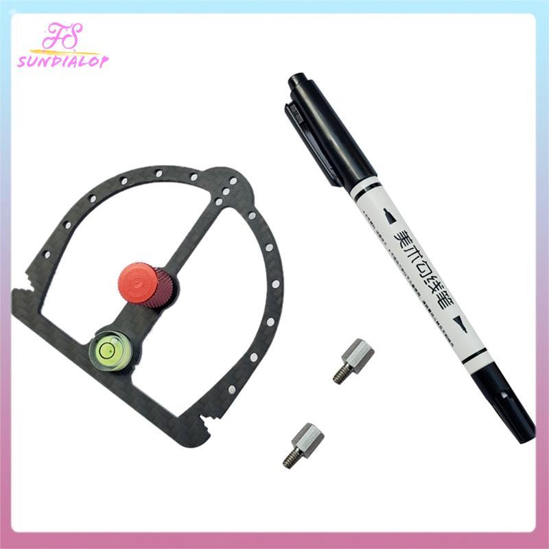 [sundialop.th] RC Car Body Shell Wheel Eyebrow Pen RC Car Shell Wheel Cutting Tool Locating Tool DIY