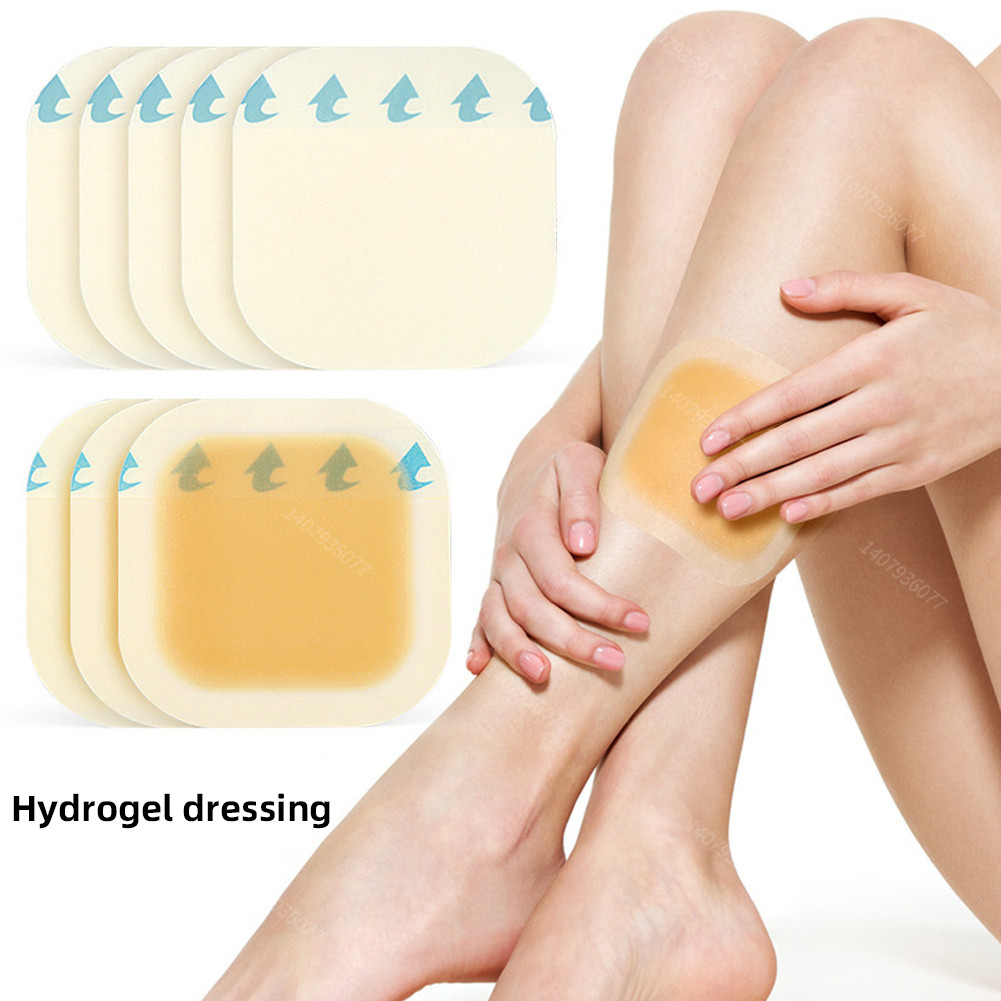1PCS Hydrocolloid Patch Self กาวเท้า Patch ที่มองไม่เห็นกันน้ํา Band Aid คอนซีลเลอร์ขนาดกะทัดรัดแบบพ