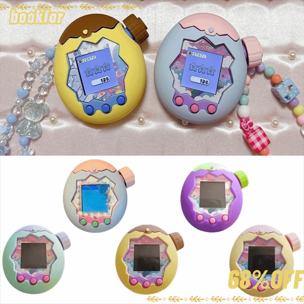 BOOKFOR เกราะป้องกัน, ฝาครอบลูกบิดนุ่มฝาครอบป้องกัน, ชิ้นส่วนอุปกรณ์เสริมเกมทนทานซิลิโคนป้องกันสําหรับ Tamagotchi Paradise สัตว์เลี้ยงอิเล็กทรอนิกส์ของเล่นเกม