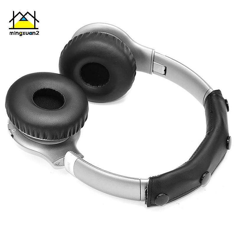 Mingxuan2 หนังแผ่นรองหูฟังหัว Beam สําหรับ JBL Everest 310 แฟชั่นแผ่นหนังฟองน้ํานุ่มโปรตีนผิว Beam v