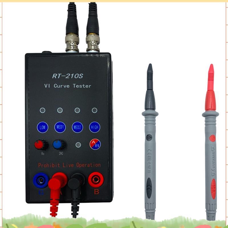 210S VI Curve Tester เครื่องวิเคราะห์ลายเซ็นแบบอะนาล็อกแผงวงจรอิเล็กทรอนิกส์เครื่องมือตรวจจับความผิด