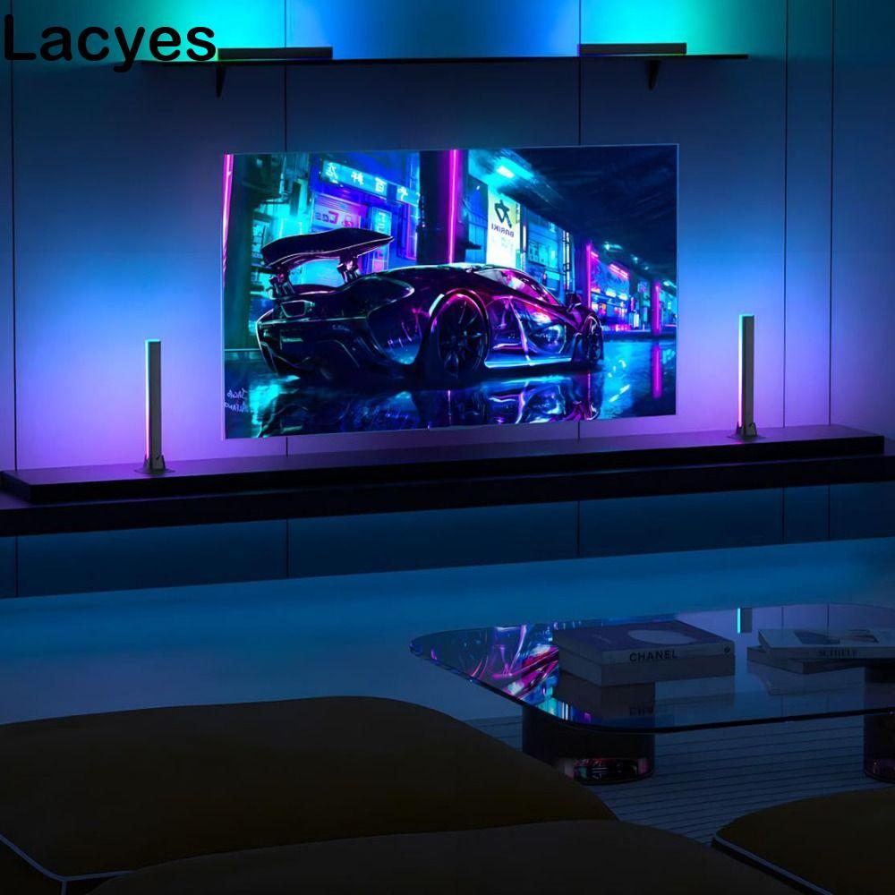 LACYES ไฟจังหวะเพลง, สมาร์ท RGB Pickup RGB LED Light Bar, Light Bar USB Powered Rhythm Sync โหมด Sym
