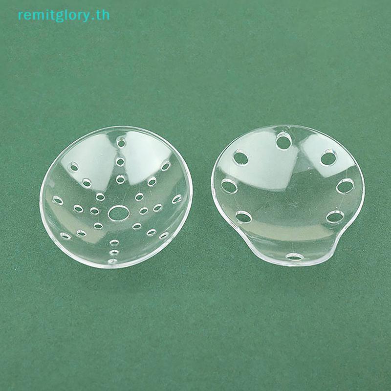 Remitglory Eye Protection Eye Shield Breathable Single Eye Shield มีรูพรุนพลาสติกโปร่งใส Shield Ophthalmic Oval TH