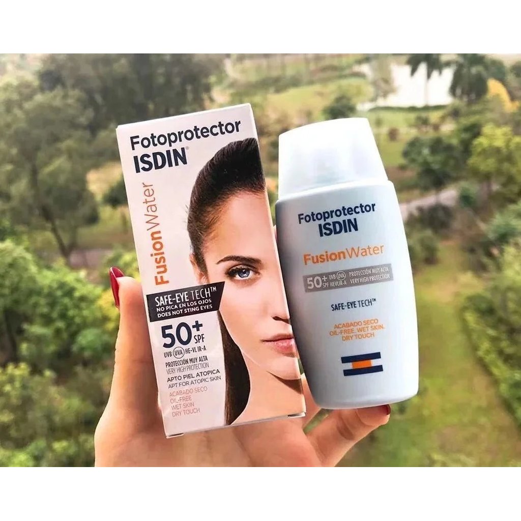 ปราศจากแอลกอฮอล์ Super Water Feel/Spain ISDIN ISDIN Multi-Matenance Phototherapy Sunscreen Cream Lot