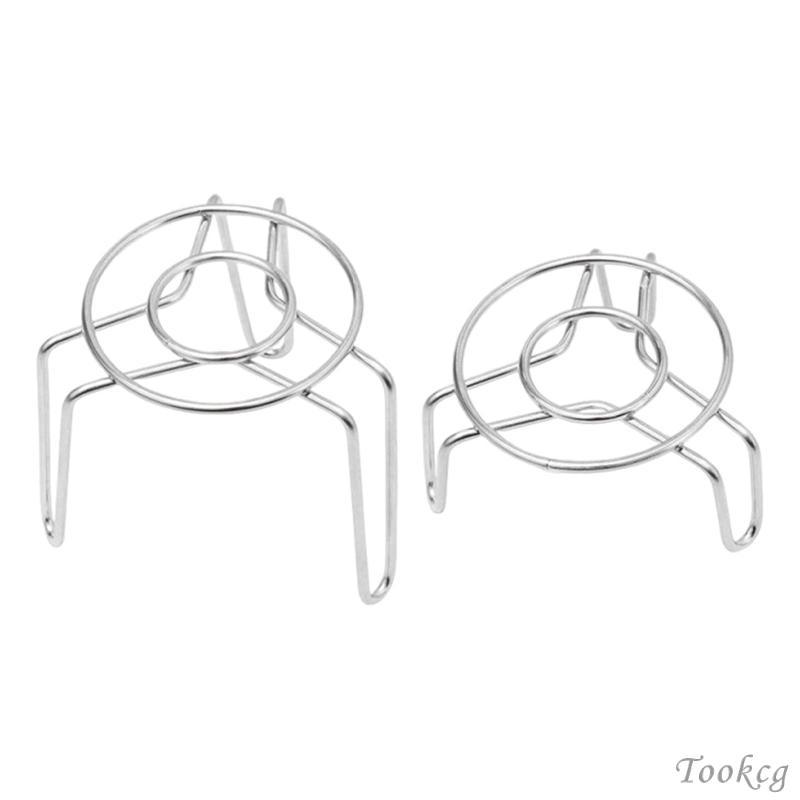[Tookcg] ชั้นวางนึ่งขนาดเล็กขาตั้งนึ่งสแตนเลสไข่นกกระทา Trivet สําหรับหม้อหุงข้าว