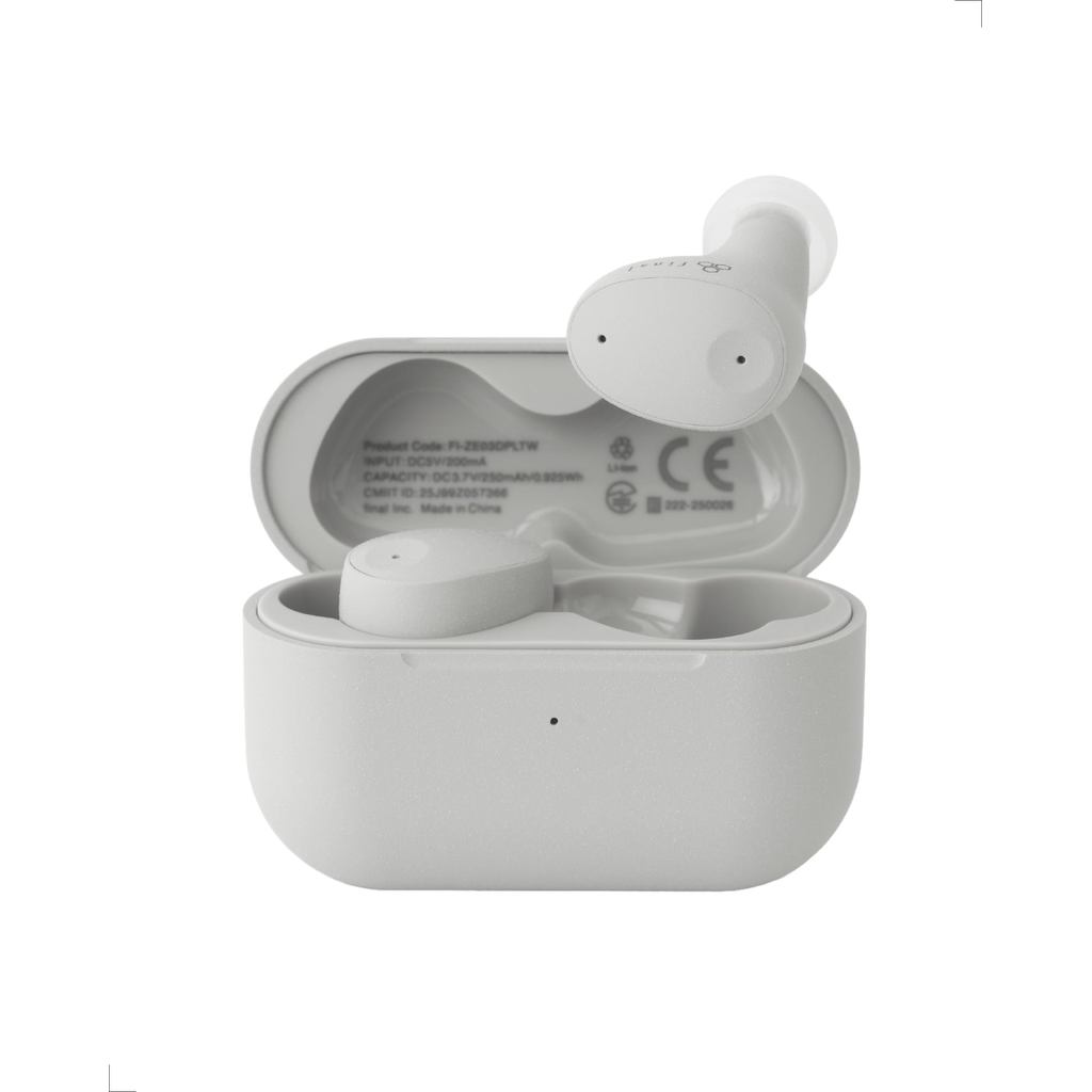 Final ZE300 Wireless Earphones - Noise Cancelling, Compact, Lightweight, IPX4