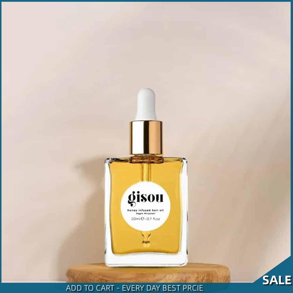 Gisou Honey Infused Hair Oil 20ml เครื่องประดับผมขนาดเดินทาง